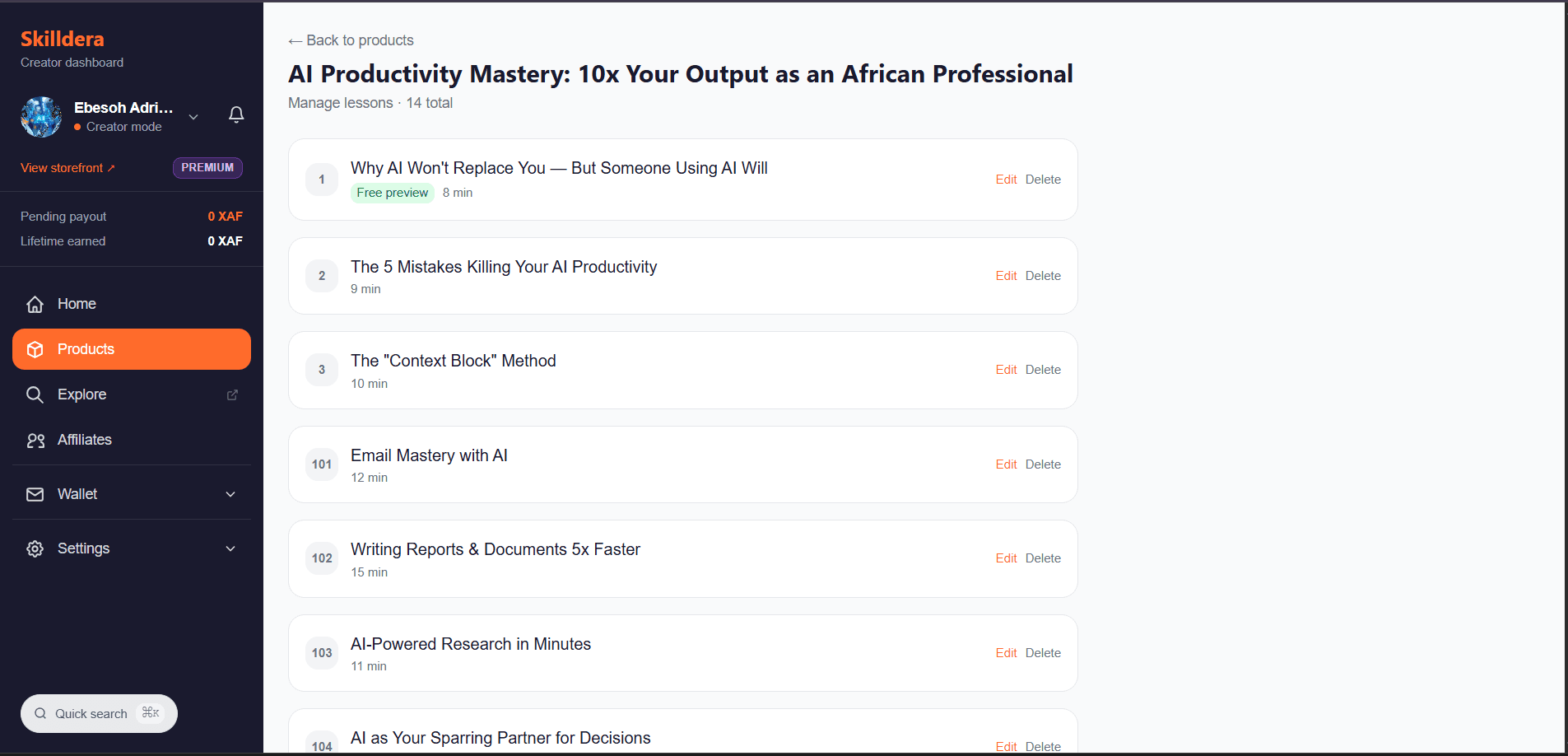 AI Productivity Mastery: 10x Your Output as an African Professional