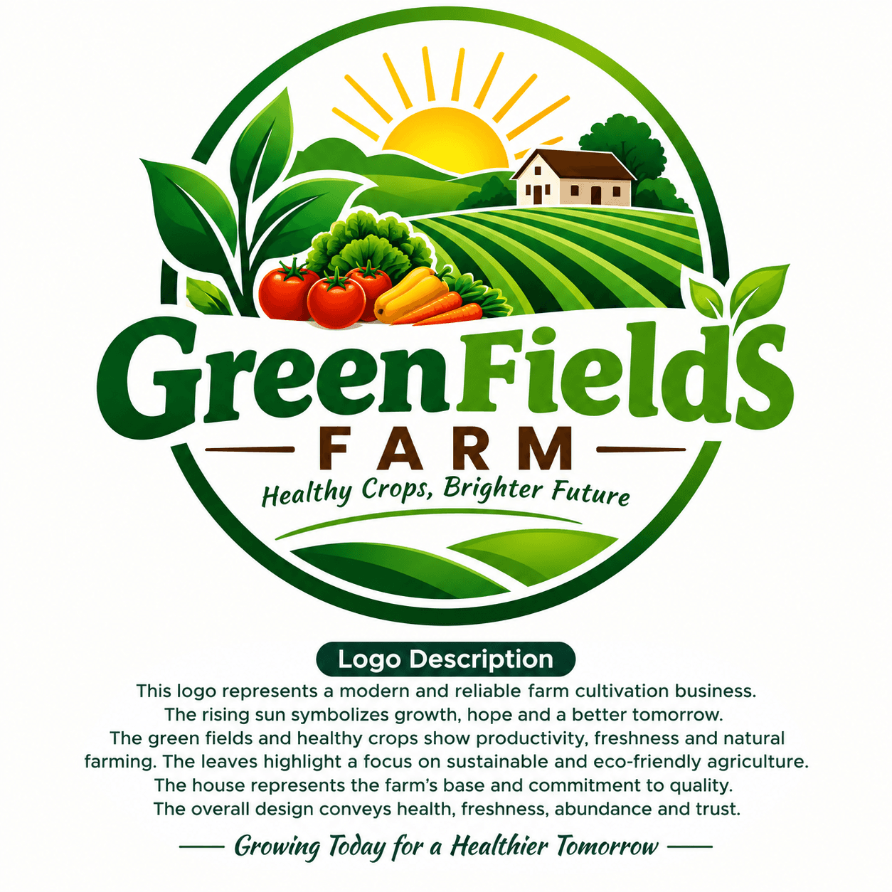 Logo for a farm organisation