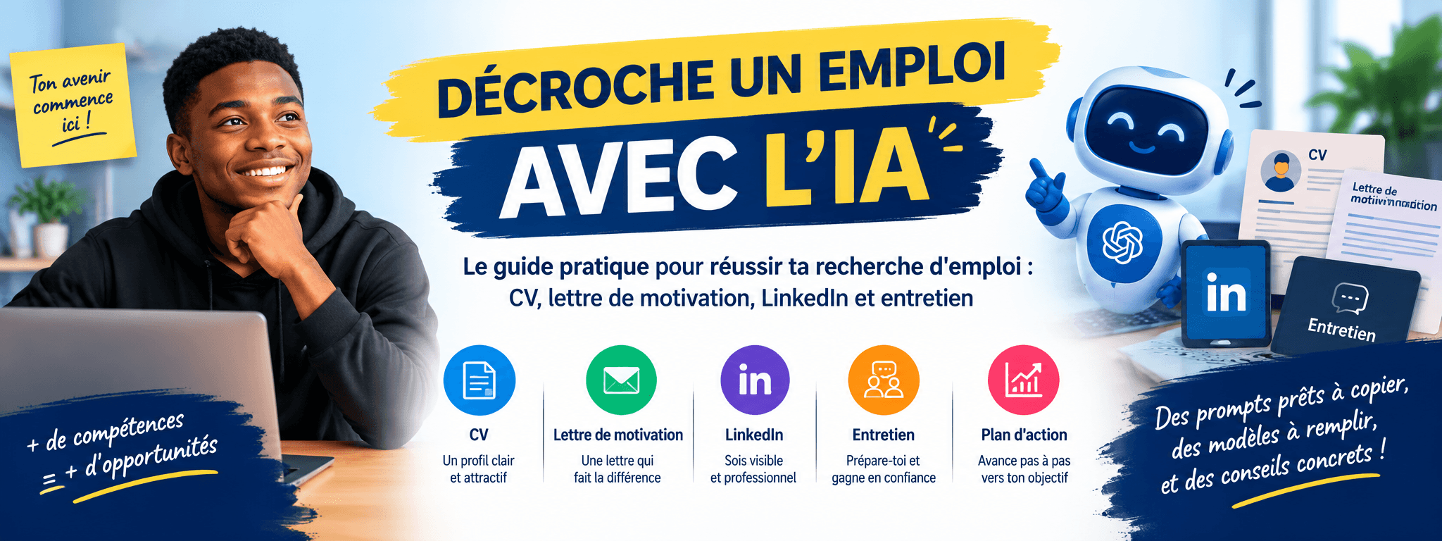 Décrocher un emploi grâce à l'intelligence artificielle